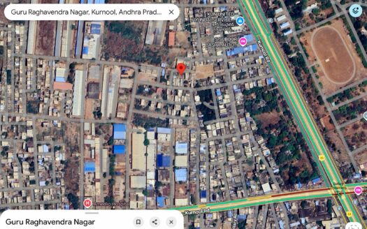 Open Plot for Sale at Bellary Chowrasta,Kurnool – 5.5 Cents