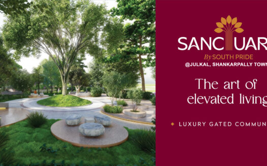Sanctuary by South Pride – Premium HMDA & RERA Approved Villa Plots in Shankarpally